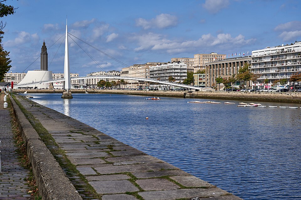Bassin du Commerce au Havre